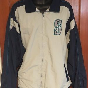 EUC Vintage Majestic Seattle Mariners Full Zip